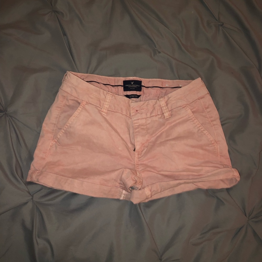 American eagle pink shorts